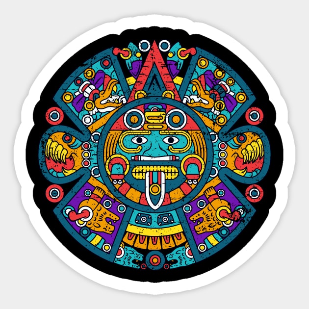 Aztec calendar sweater on sale